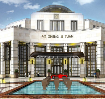 古典商业街 售楼处